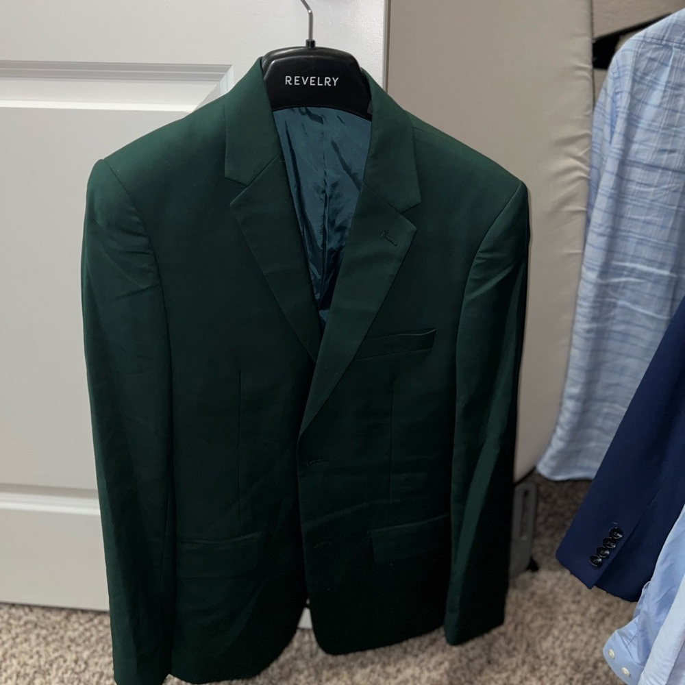 Revelry Men's Deep Green Blazer